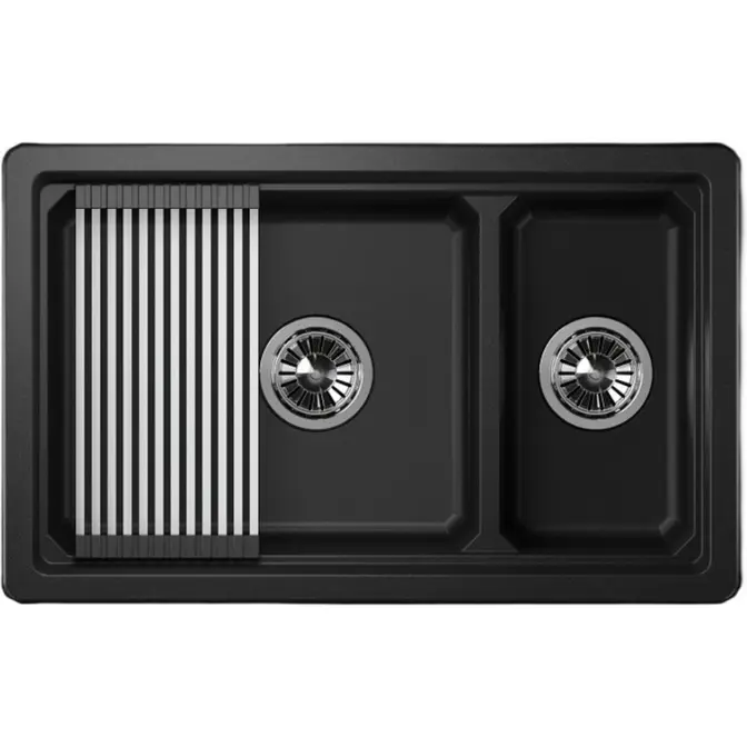 Мойка GRANULA Kitchen Space 7304U, ШВАРЦ фото 2 в Ростове-на-Дону