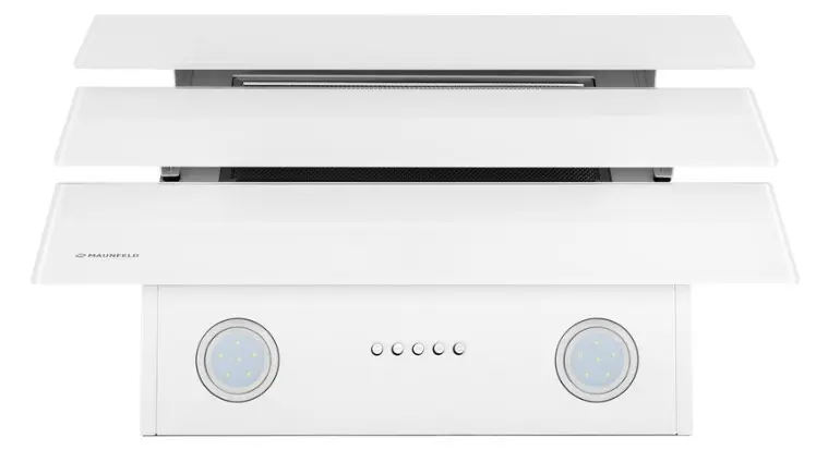 Вытяжка Maunfeld CASCADA PUSH 60 Glass White фото 3 в Ростове-на-Дону