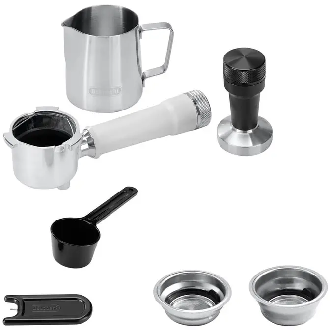 Кофеварка рожковая DeLonghi EC890.WI фото 8 в Ростове-на-Дону