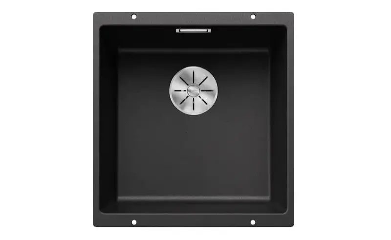 Мойка BLANCO SUBLINE 400-U SILGRANIT антрацит с отв.арм. InFino®, 523422 фото 1 в Ростове-на-Дону