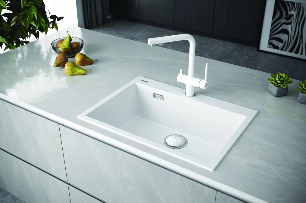 Мойка Paulmark DECORATION 76 PM937650-UGR Urban grey фото 3 в Ростове-на-Дону