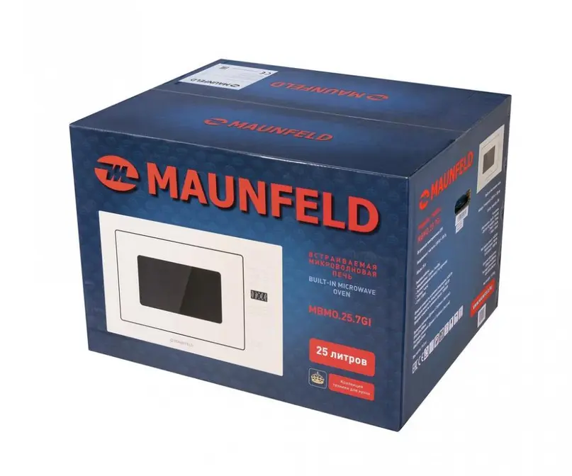 Встраиваемая микроволновая печь Maunfeld MBMO.25.7GI фото 10 в Ростове-на-Дону
