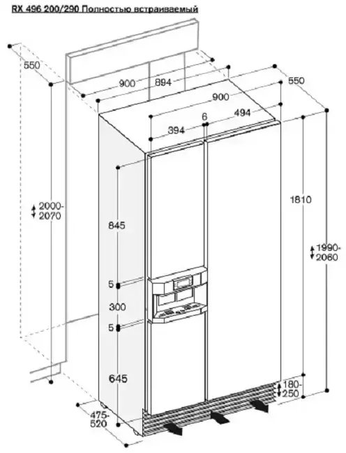 Холодильник Gaggenau RX 496-200 фото 2 в Ростове-на-Дону Холодильник Gaggenau RX 496-200 фото 2 в Ростове-на-Дону