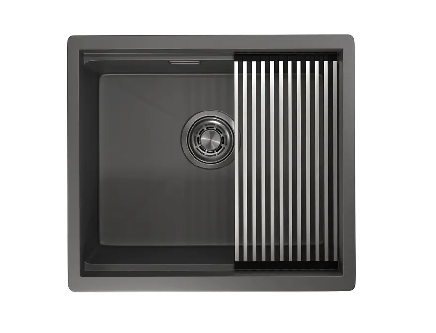 Мойка GRANULA Kitchen Space 5045U, ГРАФИТ МАТОВЫЙ фото 2 в Ростове-на-Дону