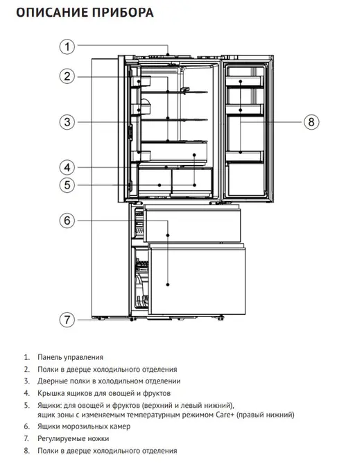 Холодильник Korting KNFF 80307 SI GN фото 3 в Ростове-на-Дону