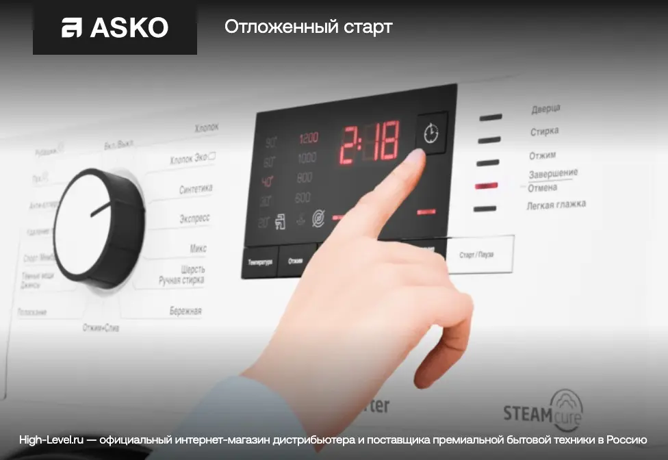 Стиральная машина Asko W7096XG фото 6 в Ростове-на-Дону