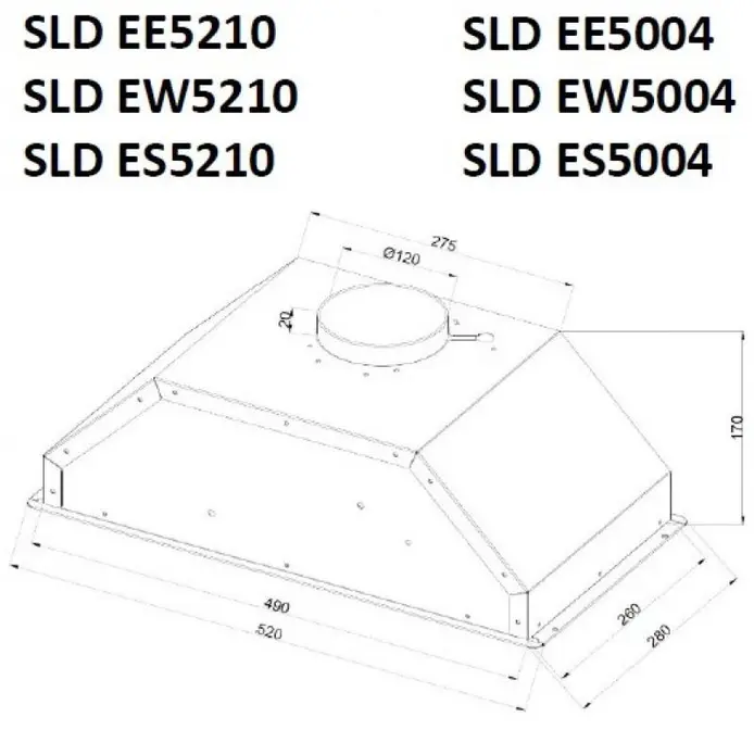Встраиваемая вытяжка Schaub Lorenz SLD EW5210 фото 9 в Ростове-на-Дону