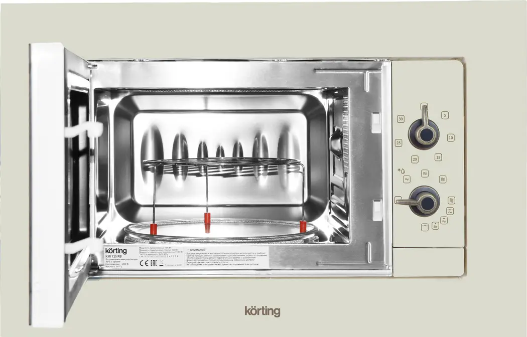 Встраиваемая микроволновая печь Korting KMI 720 RB фото 3 в Ростове-на-Дону