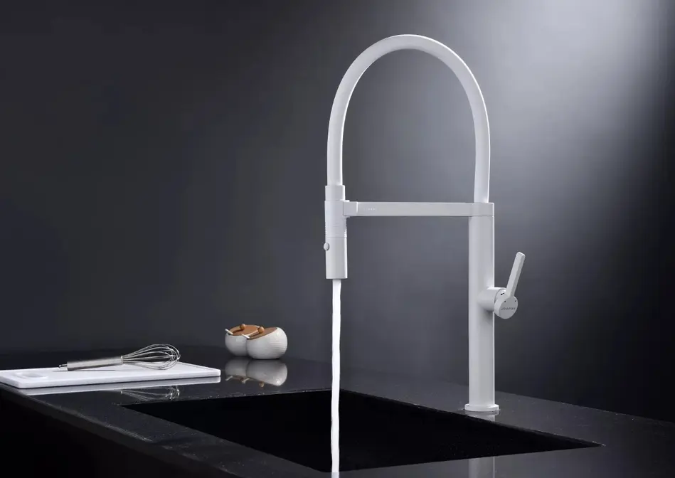 Смеситель Paulmark LEADER Le214101-WH белый матовый фото 9 в Ростове-на-Дону Смеситель Paulmark LEADER Le214101-WH белый матовый фото 9 в Ростове-на-Дону