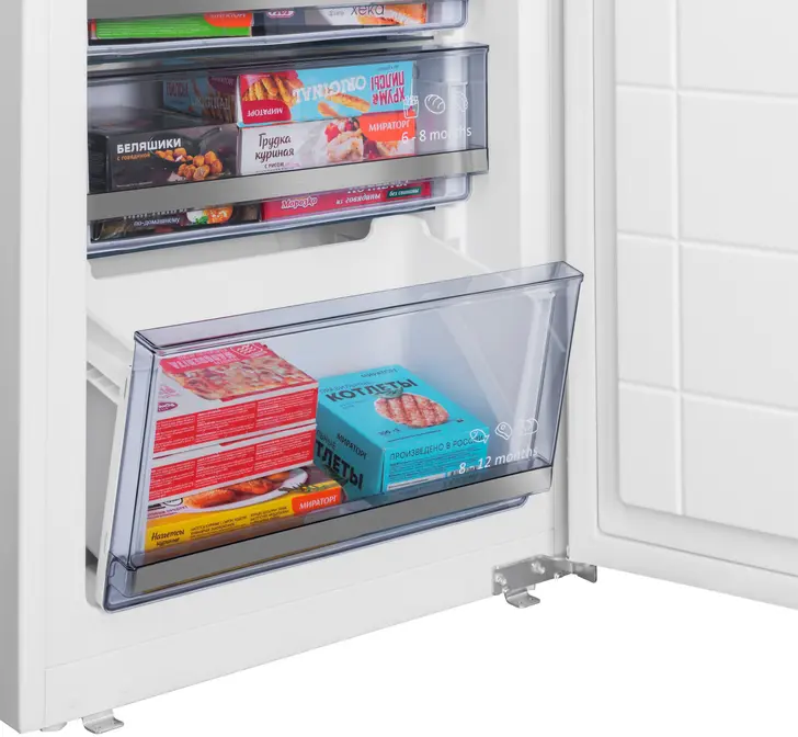Холодильник MAUNFELD MBF19354NFWGR LUX Inverter фото 13 в Ростове-на-Дону