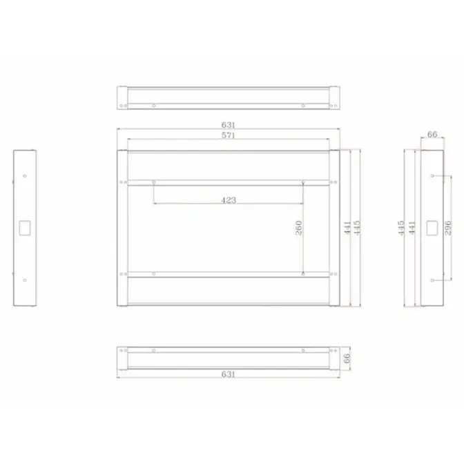 Телевизор для ванной комнаты AVEL AVS245SMWF (AVS245SM White) фото 3 в Ростове-на-Дону