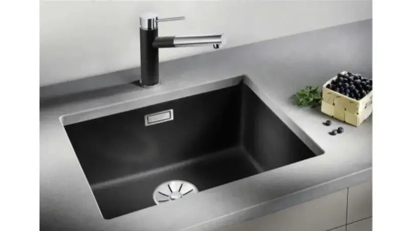 Мойка BLANCO SUBLINE 500-U SILGRANIT антрацит с отв.арм. InFino®, 523432 фото 2 в Ростове-на-Дону