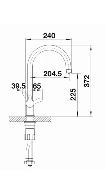 Смеситель BLANCO Латунь Trima 520840 фото 5 в Ростове-на-Дону