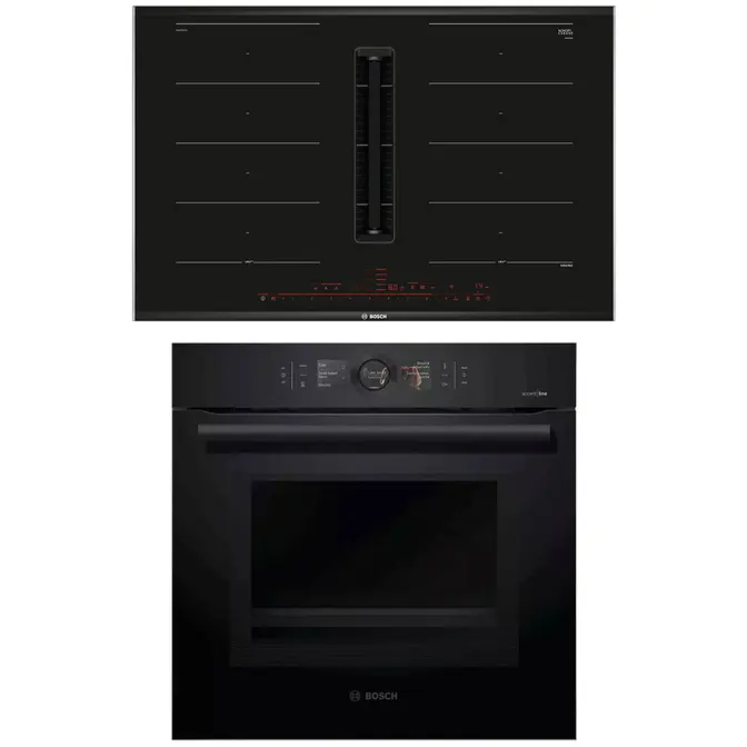 Bosch (варочная панель с вытяжкой PXX875D57E + духовой шкаф HMG8764C1) в Ростове-на-Дону