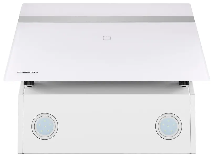 Вытяжка Maunfeld MEDWAY 60 Glass White/Stripe Inox фото 2 в Ростове-на-Дону