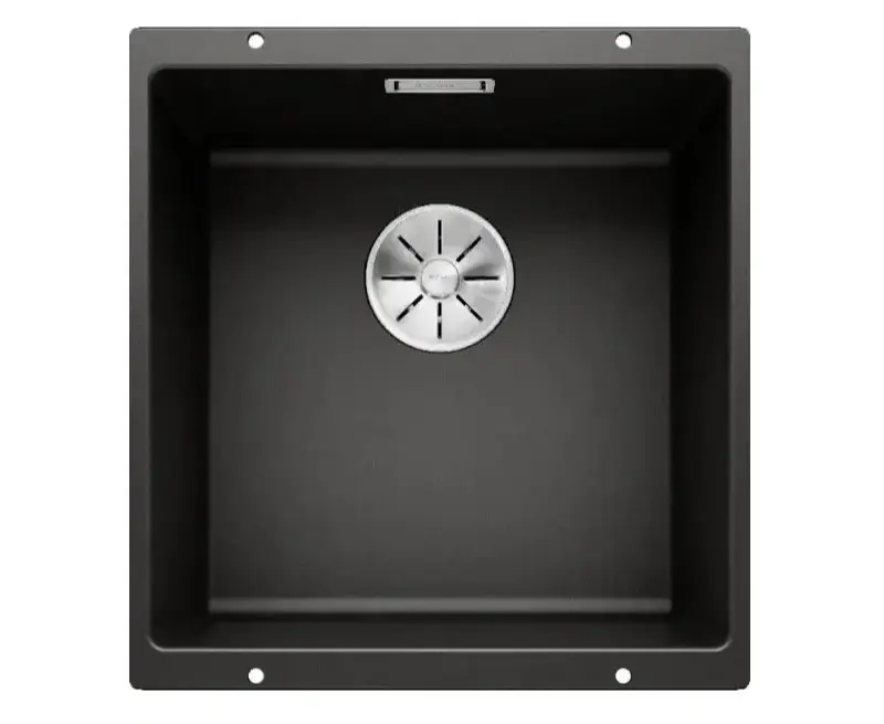Мойка BLANCO SUBLINE 400-U SILGRANIT черный с отв.арм. InFino, 525990 фото 1 в Ростове-на-Дону