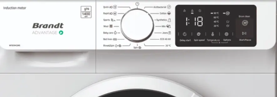 Стиральная машина Brandt WFB394QWE фото 3 в Ростове-на-Дону