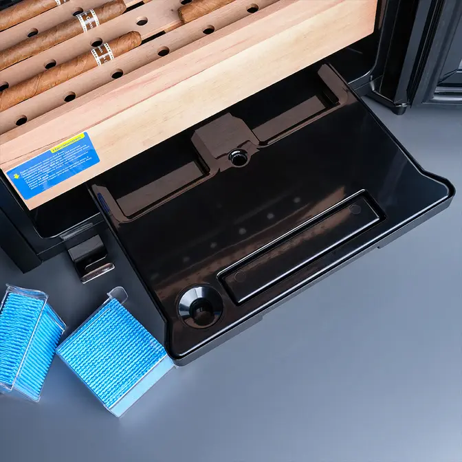 Шкаф для сигар Meyvel MC-200BK (PRO) фото 8 в Ростове-на-Дону