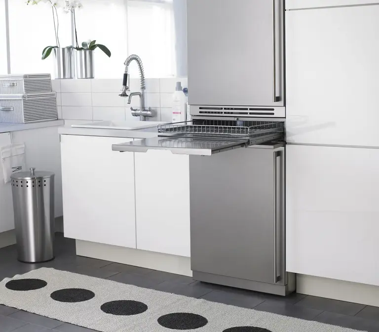Выдвижная полка с корзиной для белья Asko HDB1153T фото 2 в Ростове-на-Дону