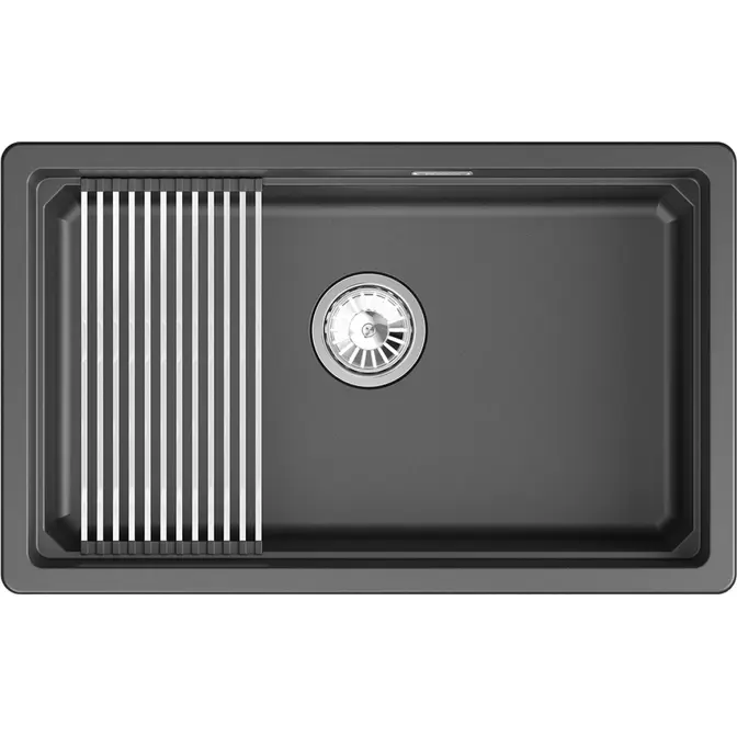 Мойка GRANULA Kitchen Space 7303iU, ШВАРЦ фото 2 в Ростове-на-Дону