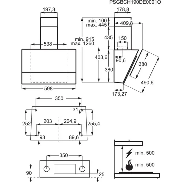 Вытяжка Electrolux LFV616Y фото 9 в Ростове-на-Дону