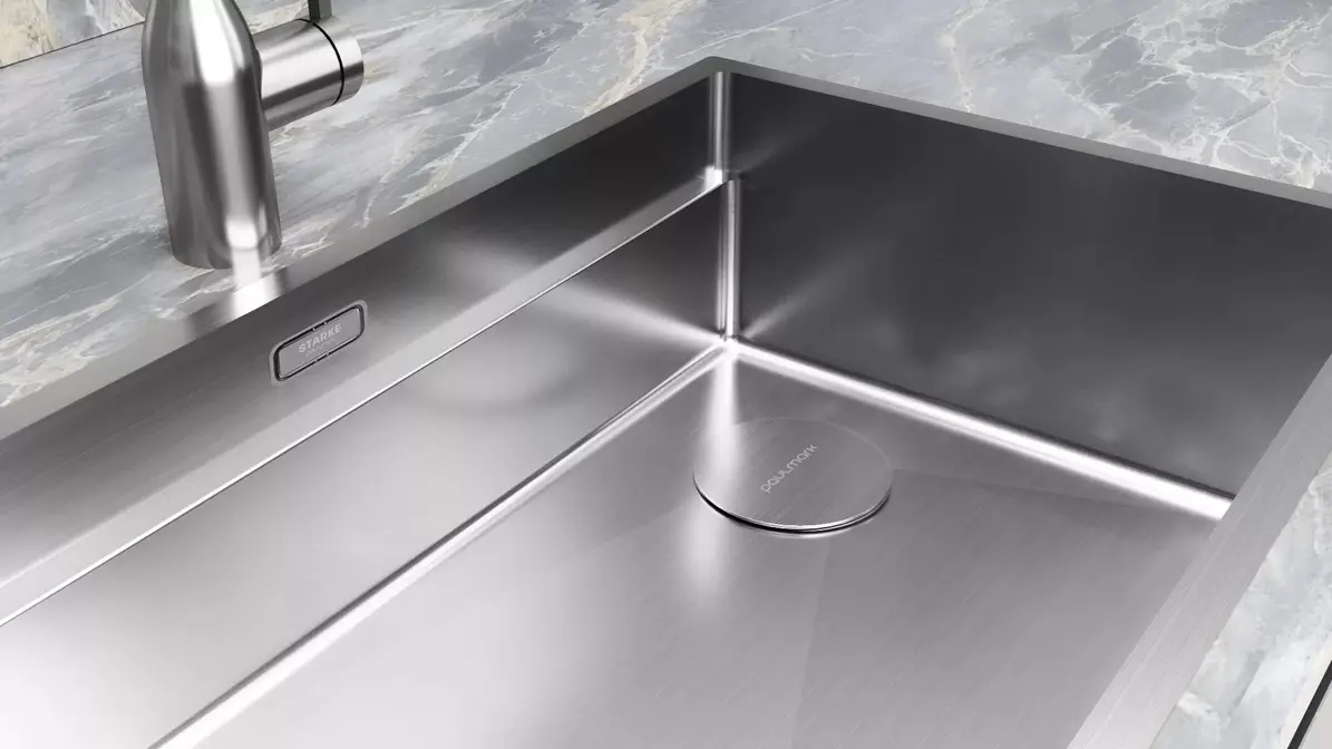 Мойка Paulmark NEXT-MULTI SINK 74 UNI PM787445-BS брашированная нерж.сталь фото 6 в Ростове-на-Дону