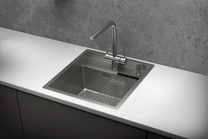 Мойка GRANULA Kitchen Space 5051, СТАЛЬ МАТОВАЯ фото 3 в Ростове-на-Дону