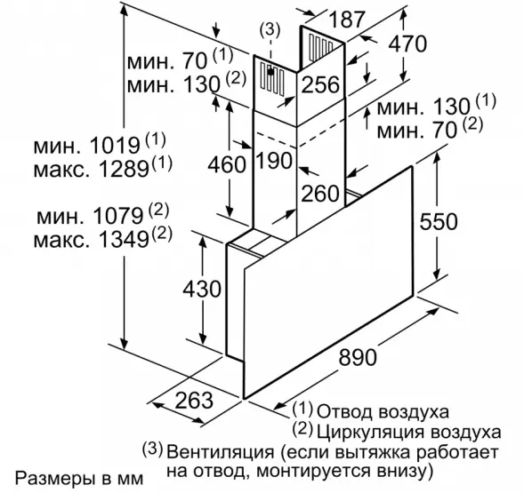 Вытяжка Bosch DWF97RV60 фото 9 в Ростове-на-Дону
