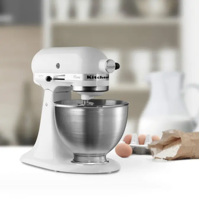 Миксер KitchenAid 5K45SSEWH фото 8 в Ростове-на-Дону
