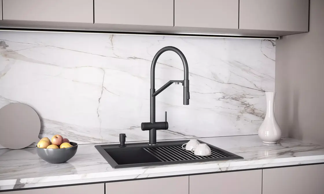 Смеситель Paulmark ZENDER Ze213155-BG брашированное золото фото 8 в Ростове-на-Дону