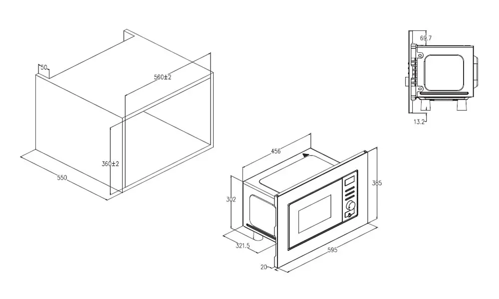 Микроволновая печь DeLonghi DMO 20NB MATERO фото 5 в Ростове-на-Дону