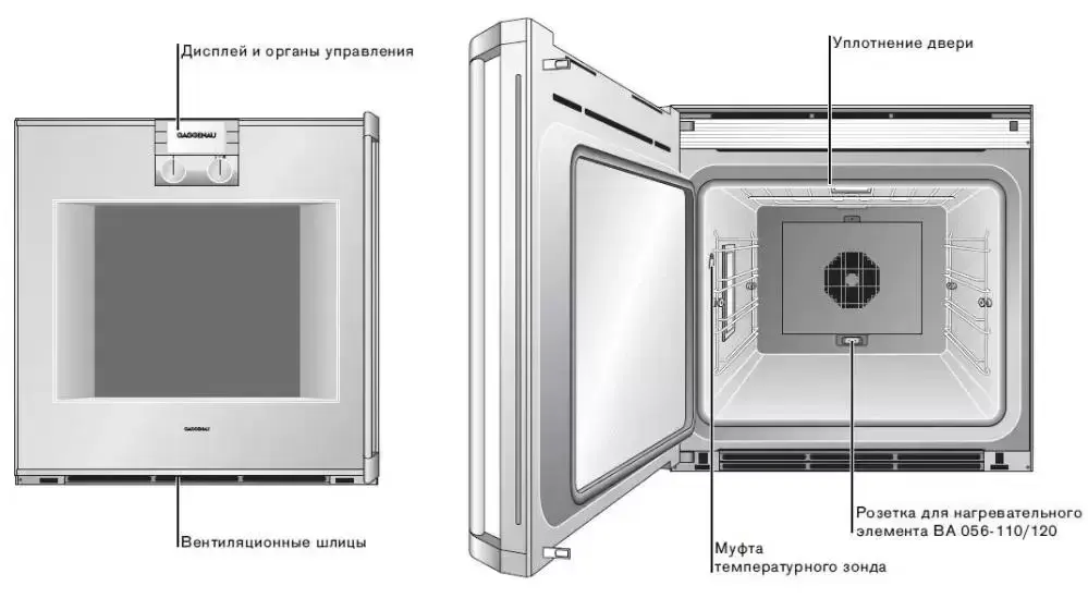 Духовой шкаф Gaggenau BO 240-130 фото 5 в Ростове-на-Дону