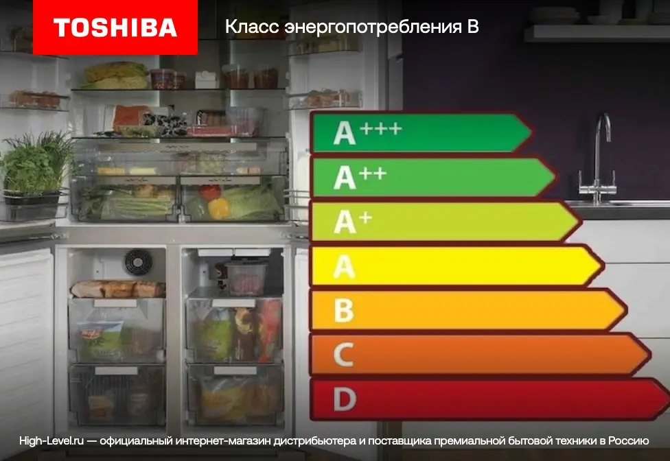 Холодильник Toshiba GR R59FTR SX фото 3 в Ростове-на-Дону