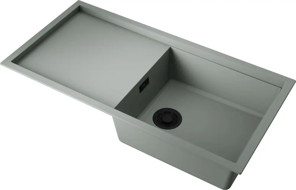 Кухонная мойка OMOIKIRI Sintesi 100-WG Artceramic/wind green фото 2 в Ростове-на-Дону Кухонная мойка OMOIKIRI Sintesi 100-WG Artceramic/wind green фото 2 в Ростове-на-Дону