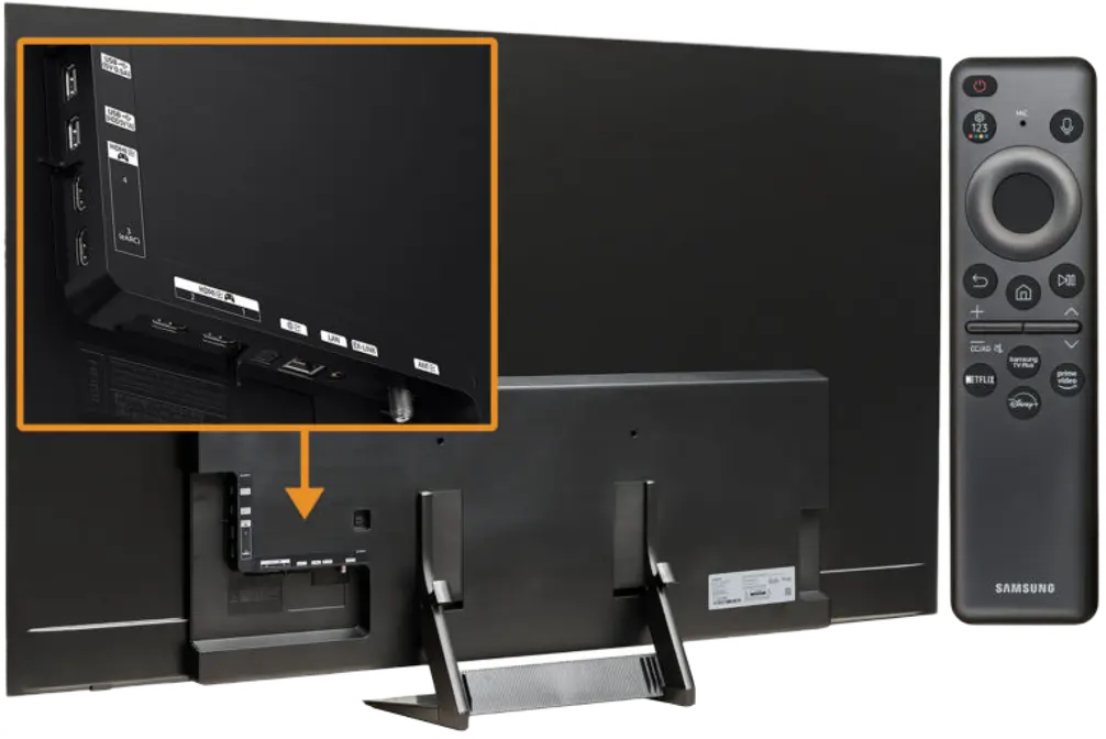 Телевизор Samsung  77" (196 см) 2024 черный Samsung QE77S90DAEXRU фото 7 в Ростове-на-Дону