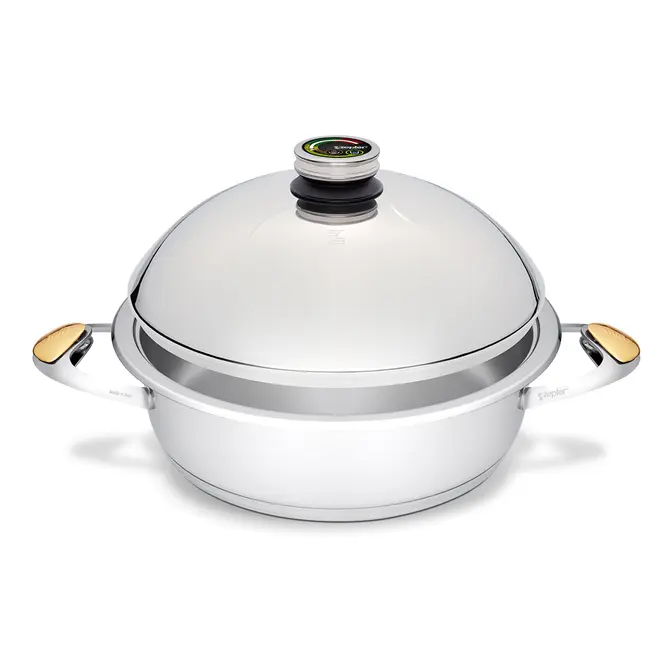 Кастрюля ZEPTER Z-2850B с крышкой 5 л, 28 см, высота 8,3 см фото 1 в Ростове-на-Дону Кастрюля ZEPTER Z-2850B с крышкой 5 л, 28 см, высота 8,3 см фото 1 в Ростове-на-Дону