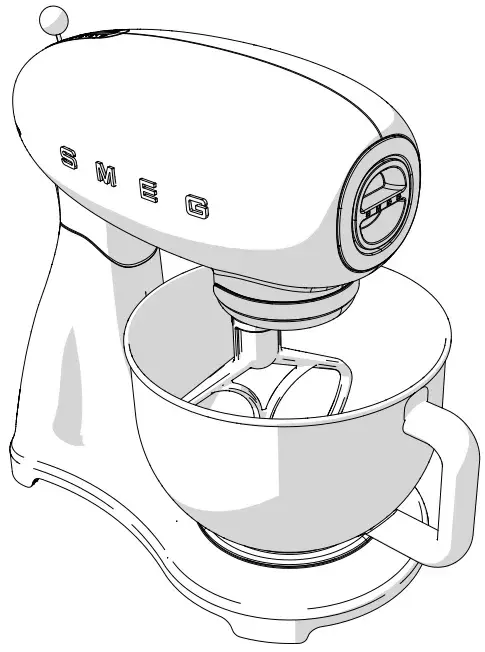 Миксер Smeg SMF02PGEU фото 4 в Ростове-на-Дону