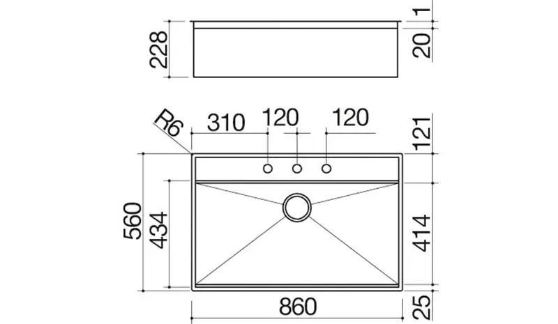 Мойка кухонная Barazza 1LFX91NK фото 4 в Ростове-на-Дону Мойка кухонная Barazza 1LFX91NK фото 4 в Ростове-на-Дону