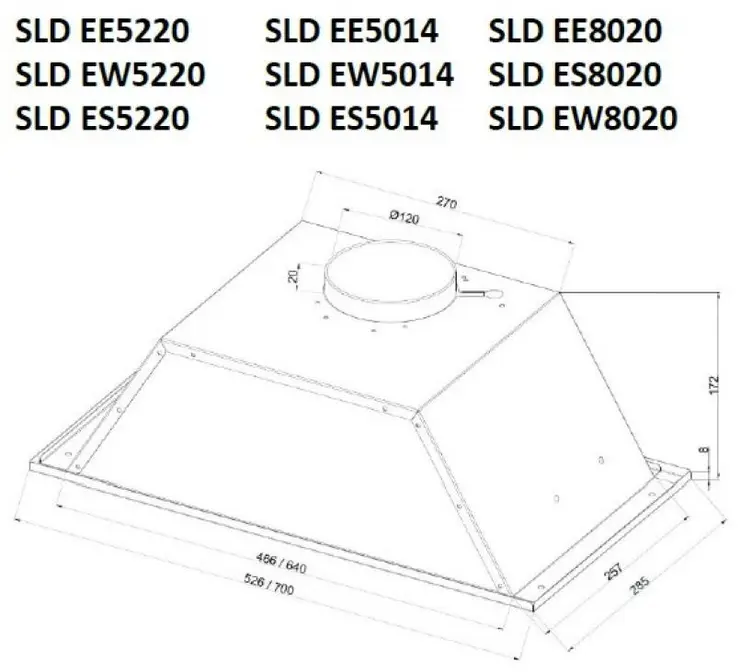 Встраиваемая вытяжка Schaub Lorenz SLD EE8020 фото 9 в Ростове-на-Дону