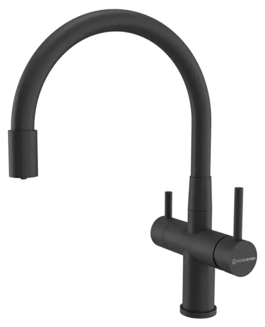 Смеситель KUCHENSTERN WURM-FE 750BL80 Черный фото 1 в Ростове-на-Дону