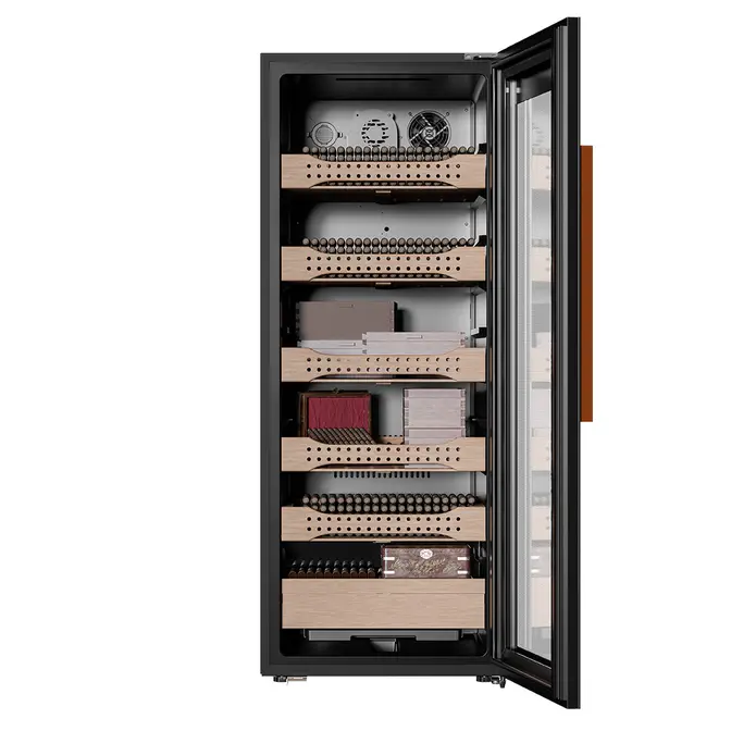 Шкаф для сигар Meyvel MC-200BK (PRO) фото 2 в Ростове-на-Дону