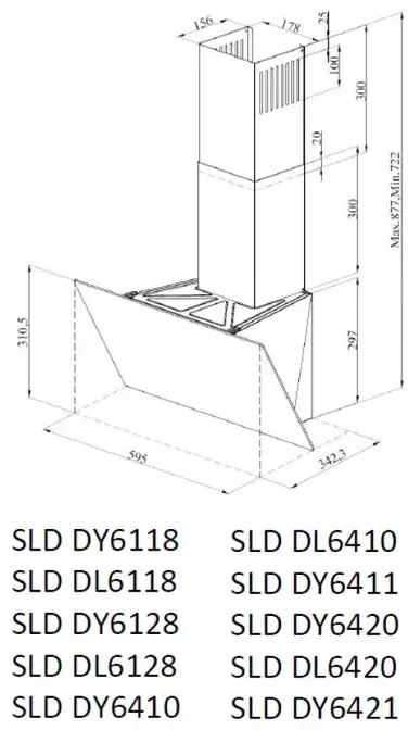 Вытяжка Schaub Lorenz SLD DL6118 фото 6 в Ростове-на-Дону