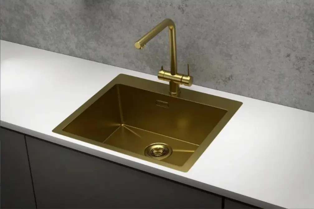 Мойка GRANULA 5951, ЗОЛОТО САТИН фото 5 в Ростове-на-Дону