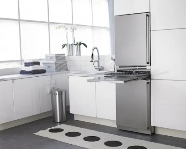 Выдвижная полка с корзиной для белья Asko HDB115 W фото 2 в Ростове-на-Дону