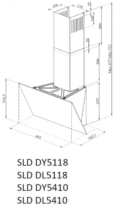 Вытяжка Schaub Lorenz SLD DY5118 фото 6 в Ростове-на-Дону