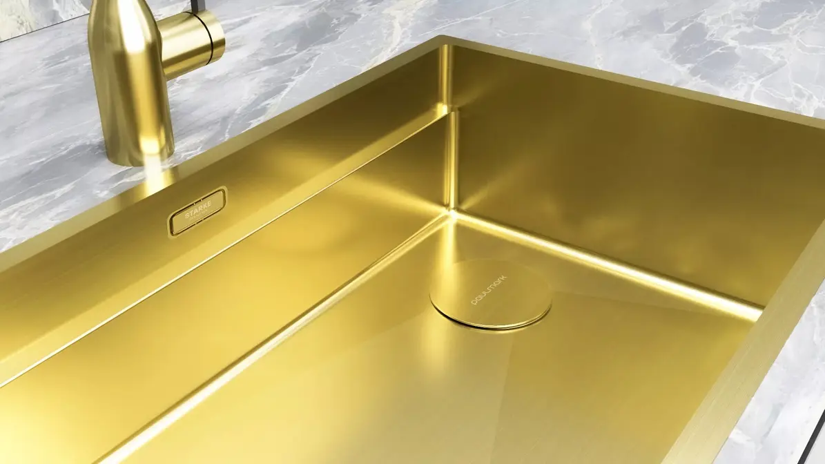 Мойка Paulmark NEXT-MULTI SINK 54 UNI PM785445-LG светлое золото фото 6 в Ростове-на-Дону Мойка Paulmark NEXT-MULTI SINK 54 UNI PM785445-LG светлое золото фото 6 в Ростове-на-Дону