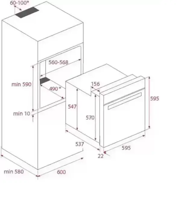 Духовой шкаф Kuppersberg FH 611 B фото 6 в Ростове-на-Дону