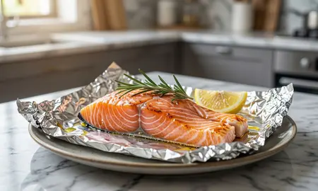 Стейк семги в духовке в фольге: пошаговый рецепт
