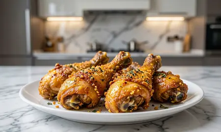 Куриные голени в духовке с хрустящей корочкой: пошаговый рецепт