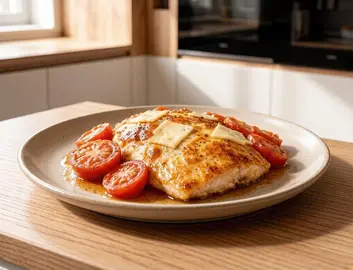 Мясо по-французски из куриного филе в духовке: пошаговый рецепт